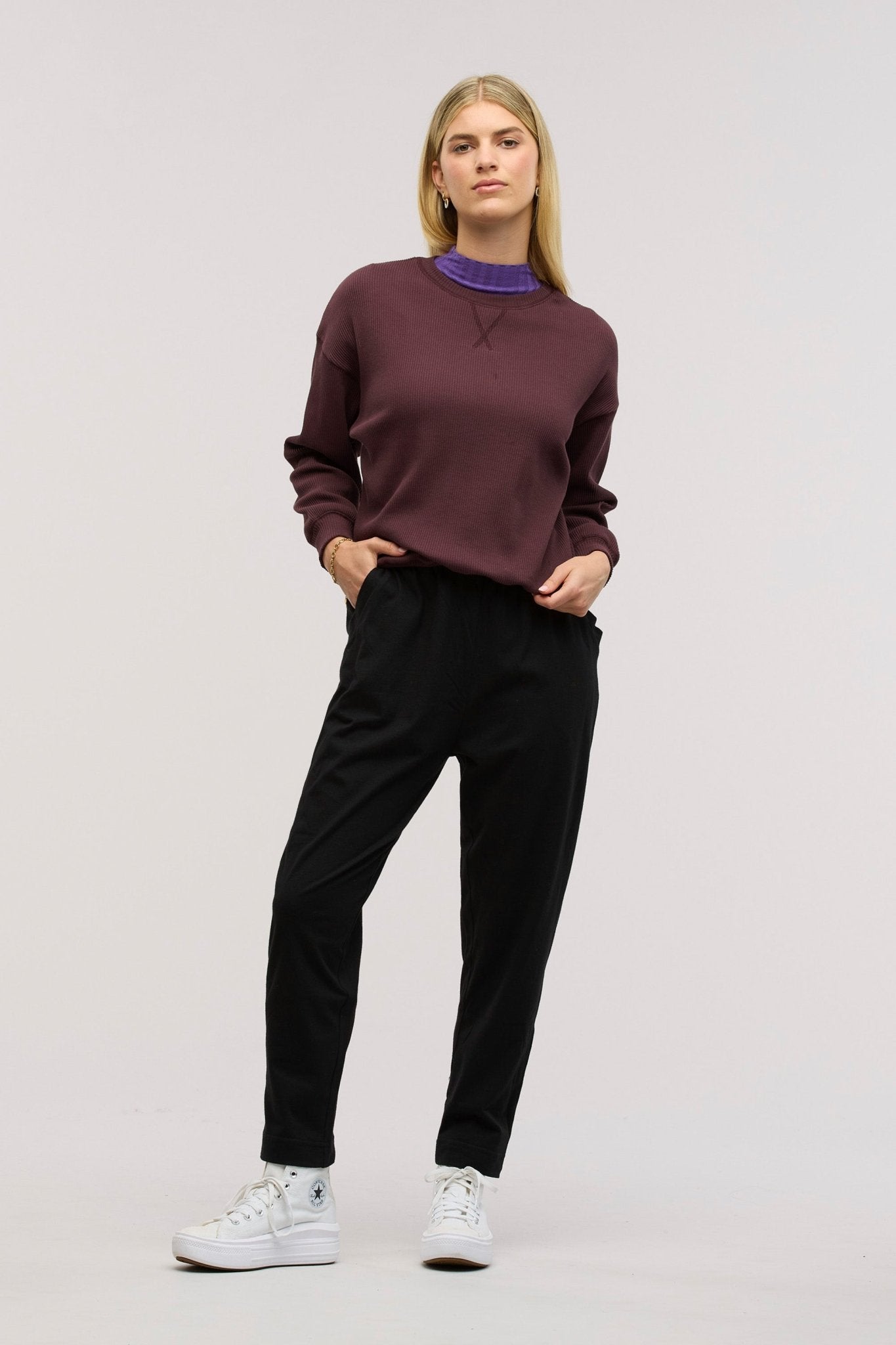 Maglione Traveller Luxe a Costine