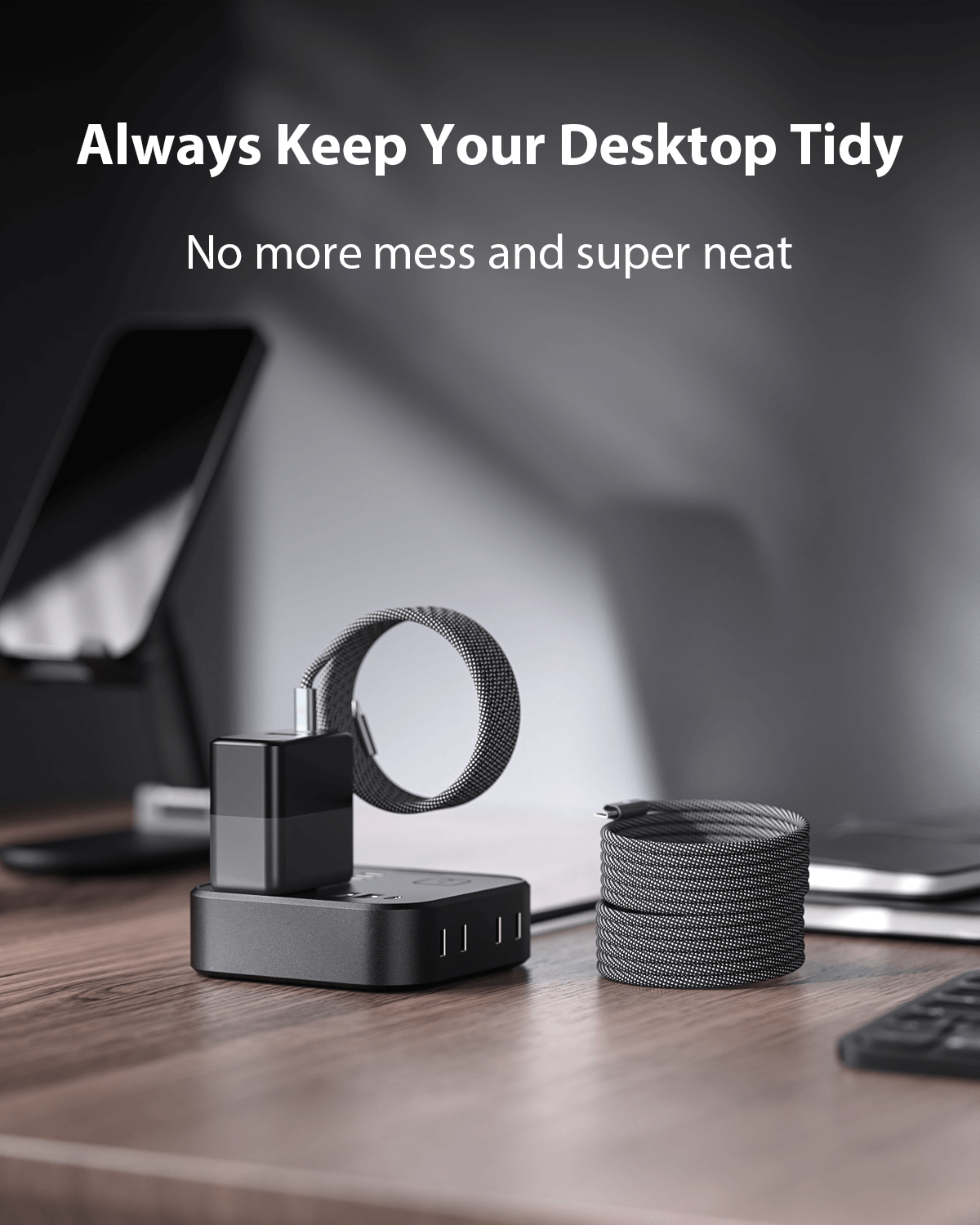 MagCable | Câble magnétique anti-nœuds