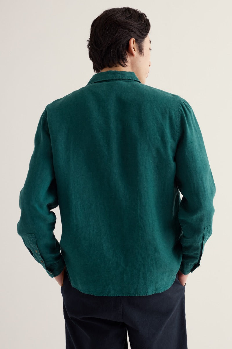 Camicia Uomo in Lino Curator