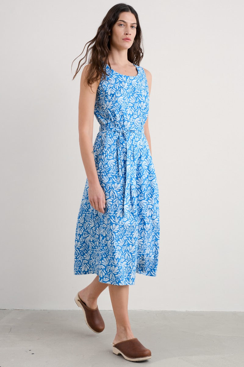 Robe midi évasée Belle