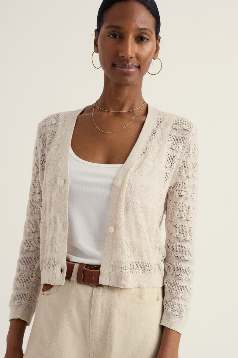 Cardigan in Cotone Sweet Day