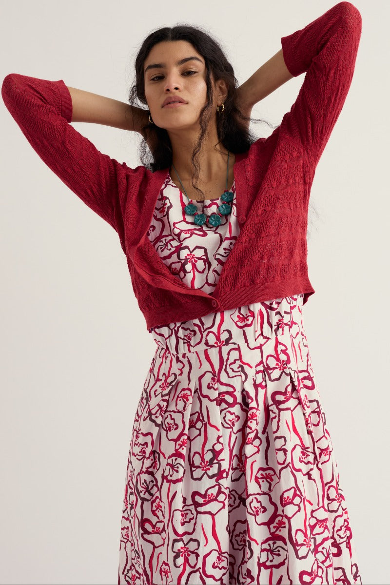 Cardigan in Cotone Sweet Day