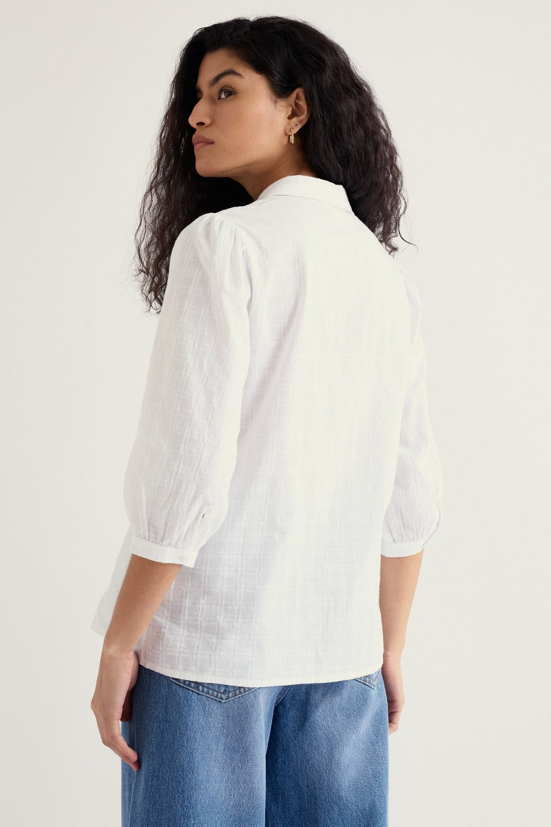 Blusa a quadretti Hope Cottage in cotone biologico