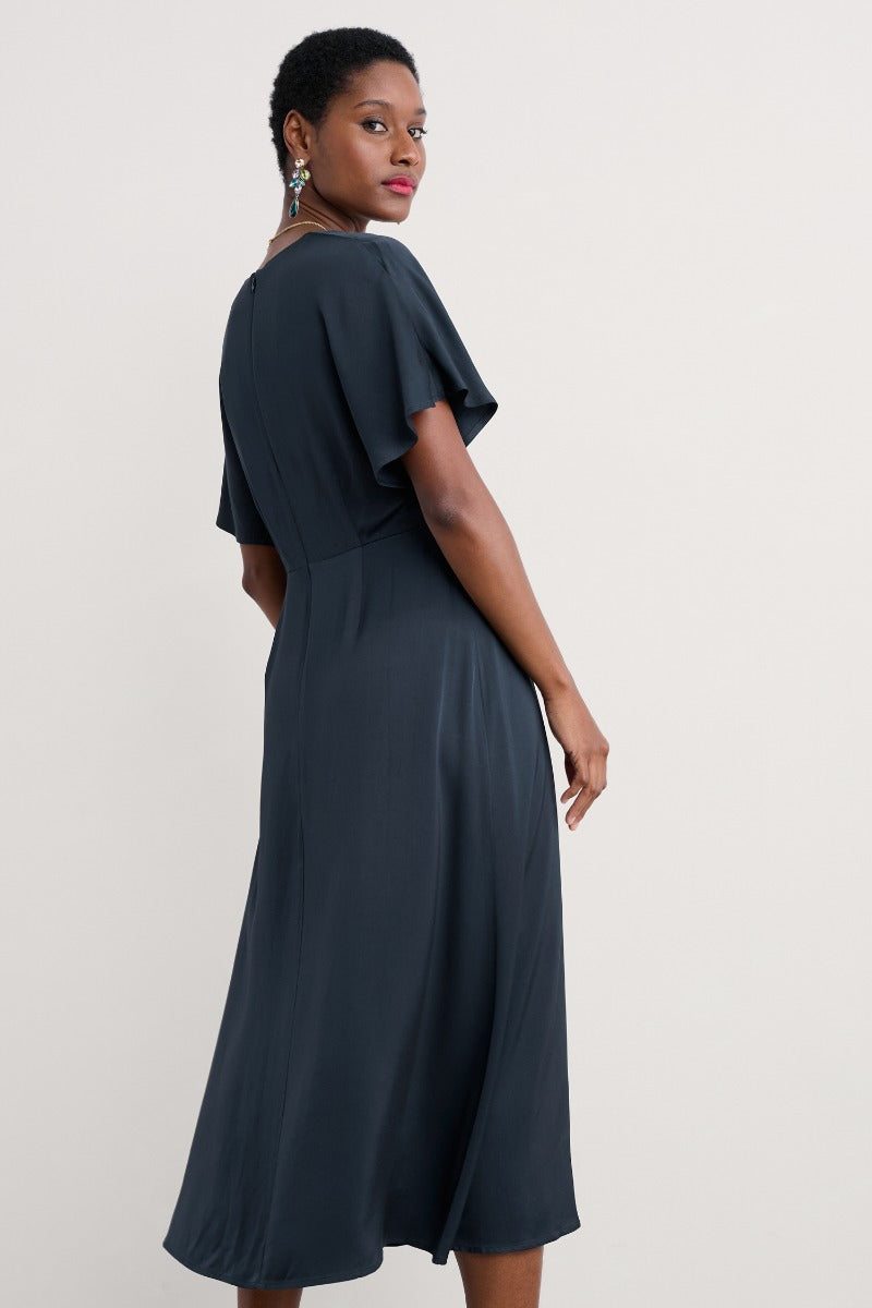 Abito in raso Evenglow