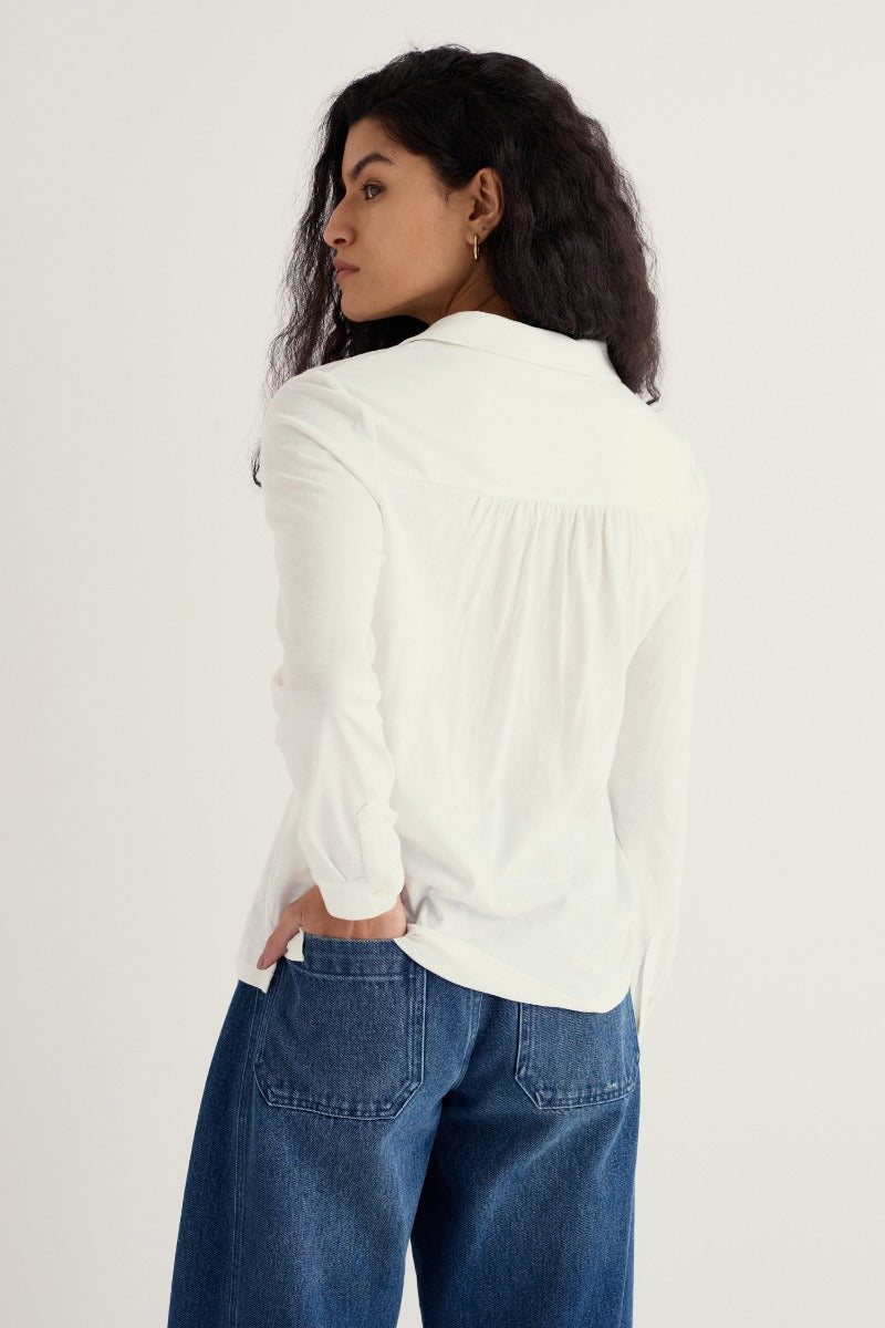Camicia in jersey di cotone biologico Teasel Head