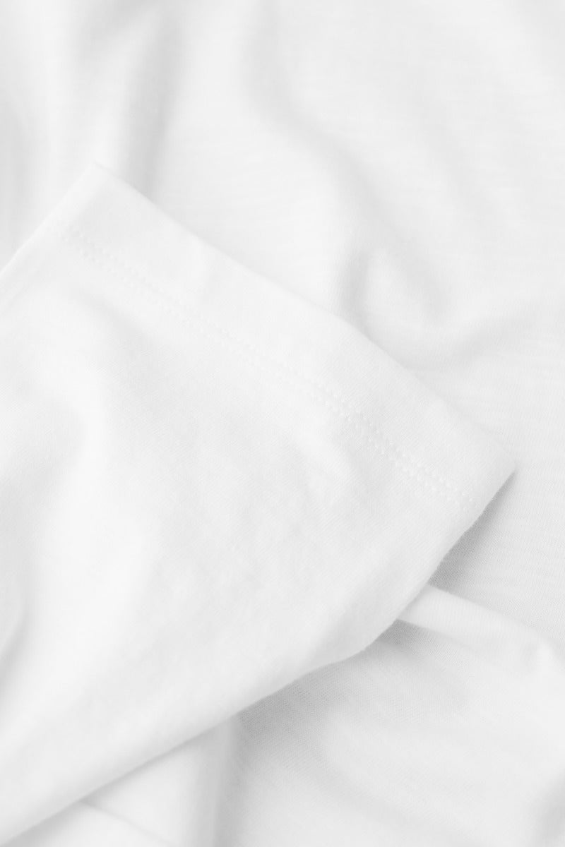Haut Carlyon en jersey de coton biologique certifié GOTS