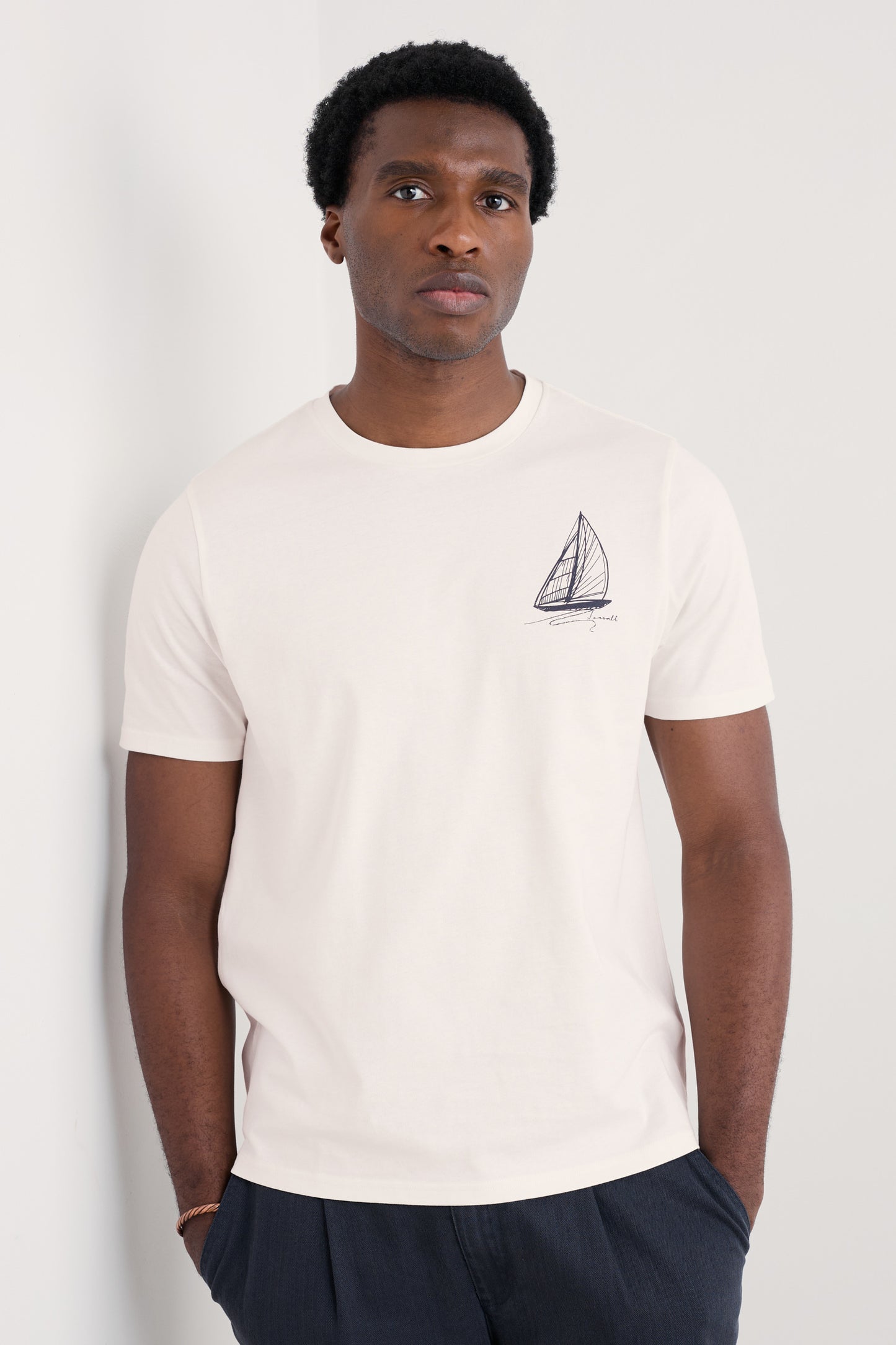 T-Shirt Uomo Loggerhead in Cotone Organico