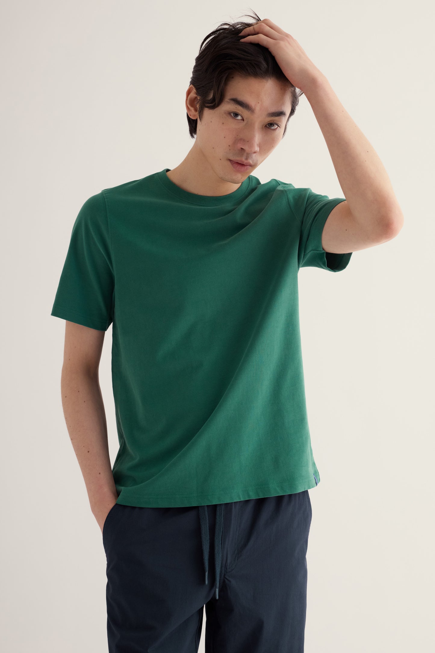 T-shirt Merthen en jersey de coton biologique pour homme