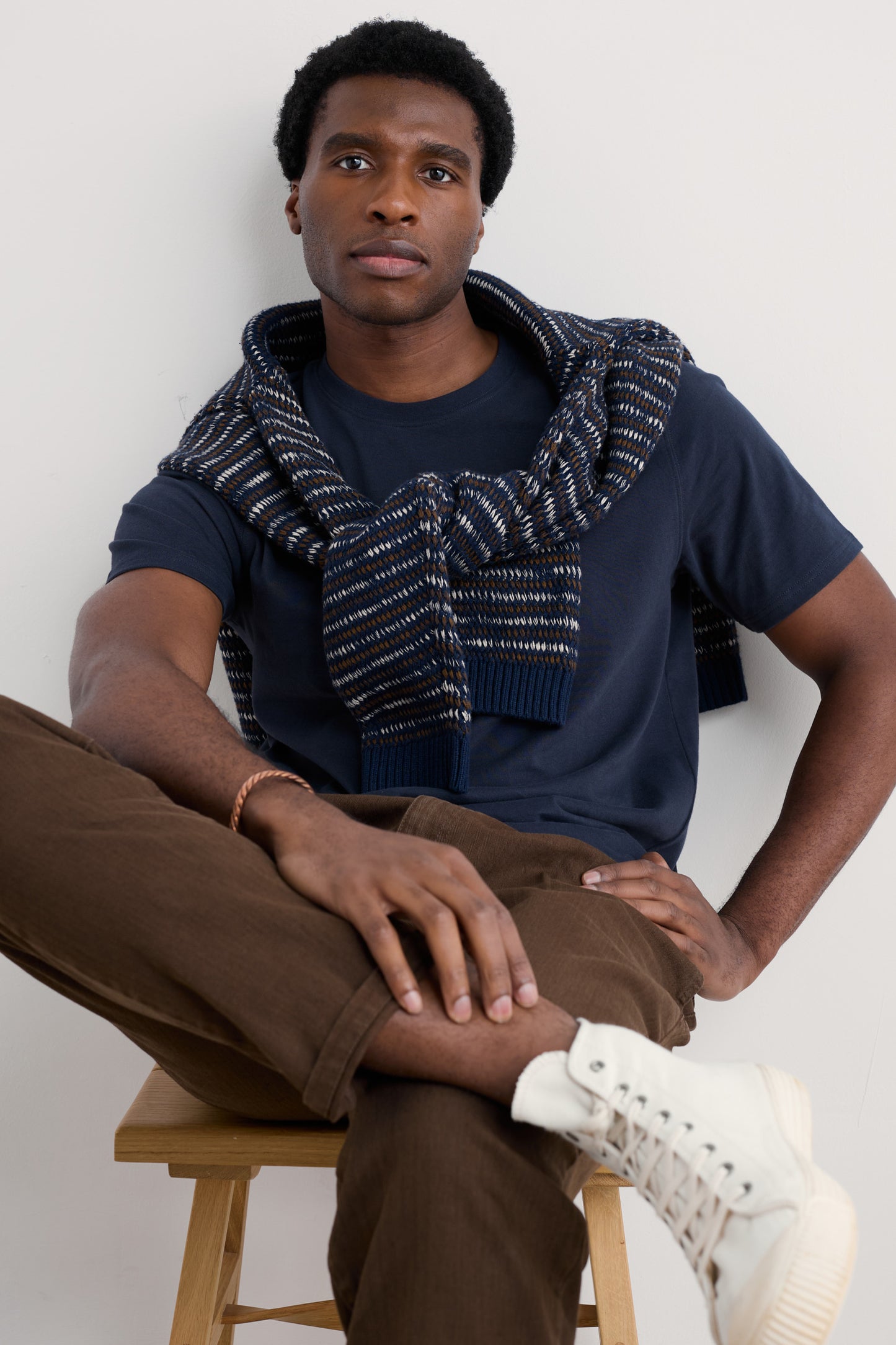 T-shirt Merthen en jersey de coton biologique pour homme