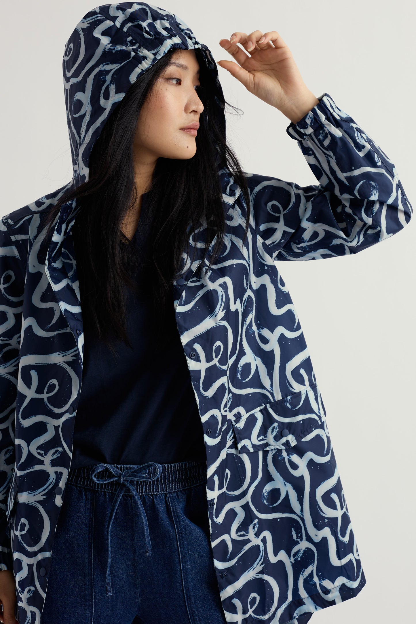 Imperméable compressible