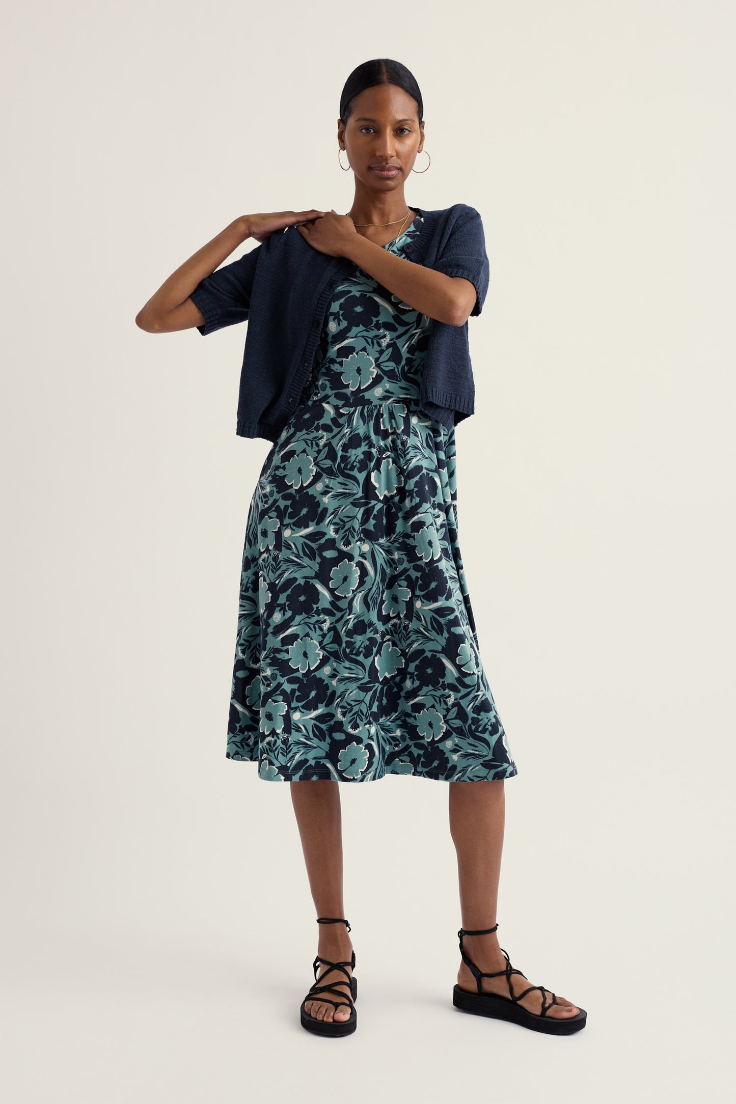 Robe à manches courtes April