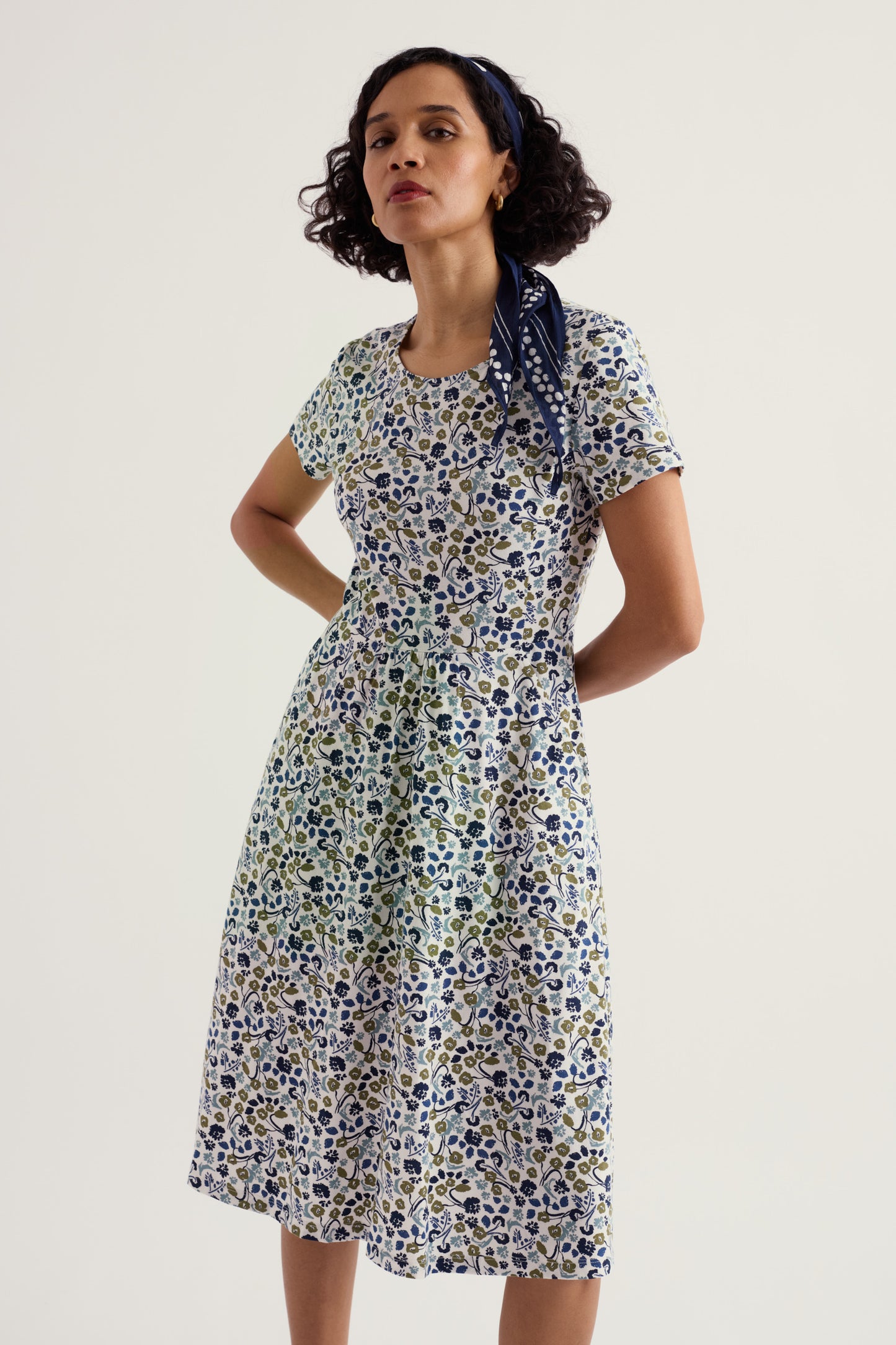 Robe à manches courtes April