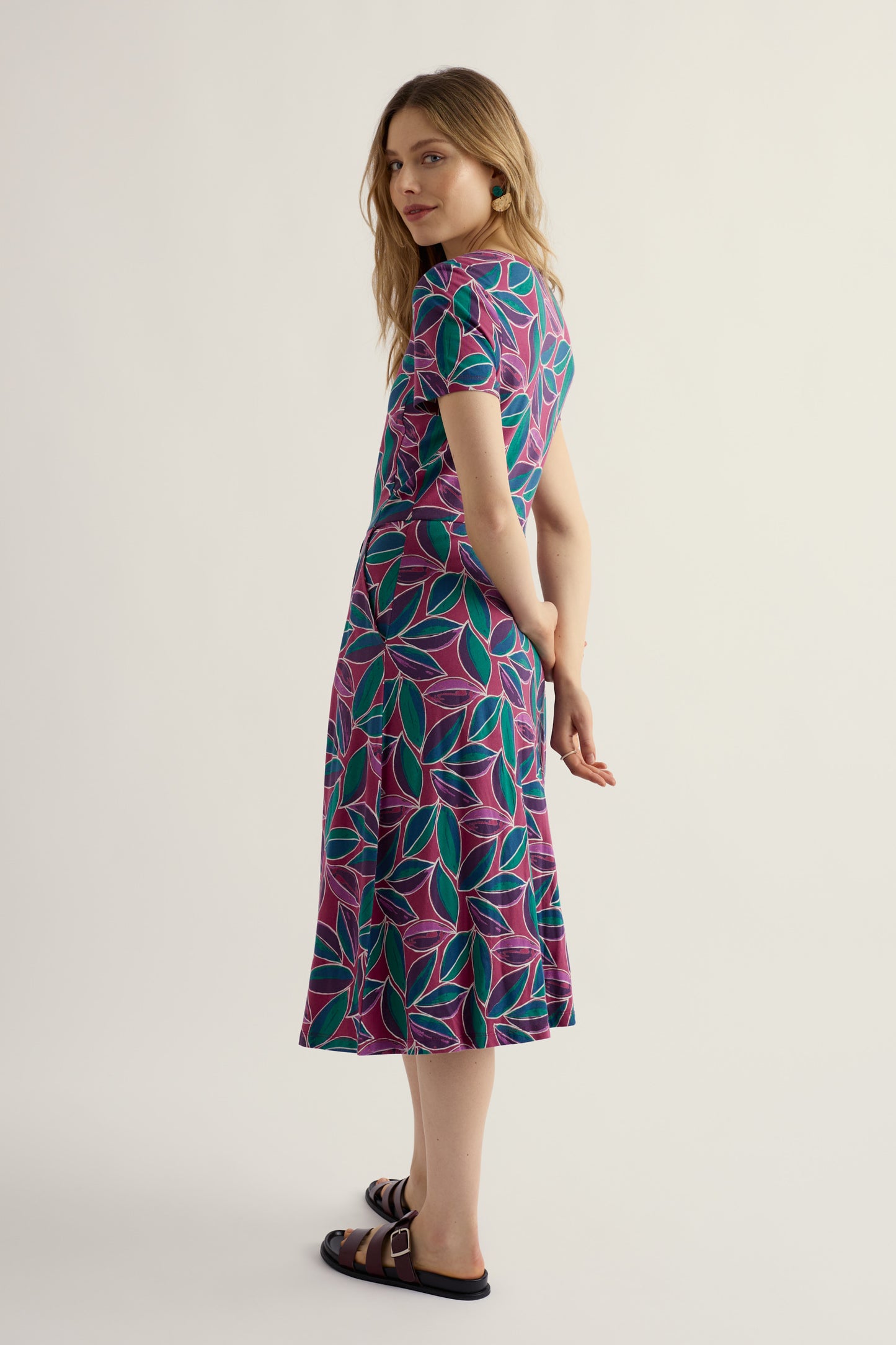 Robe à manches courtes April