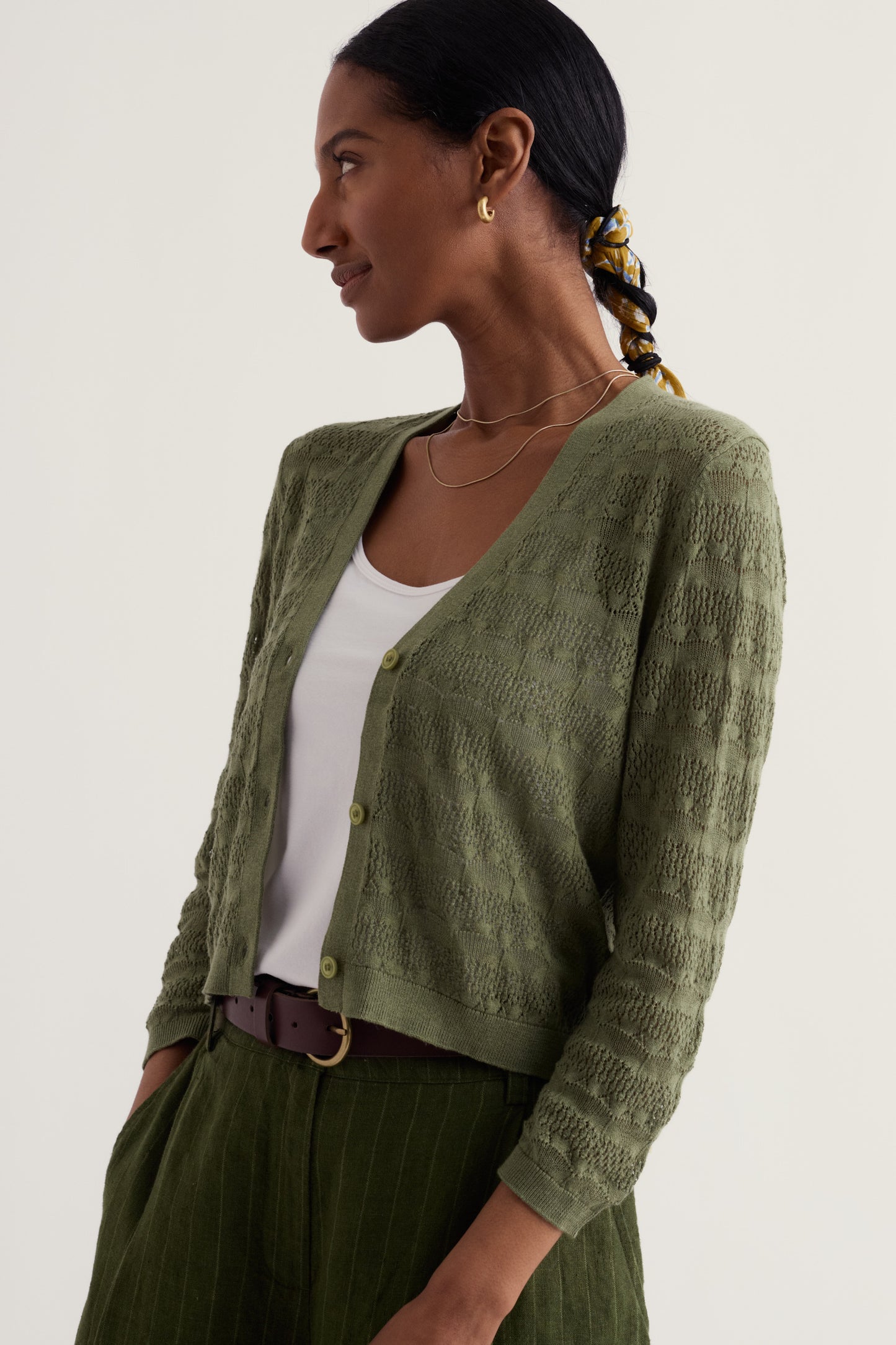 Cardigan in Cotone Sweet Day