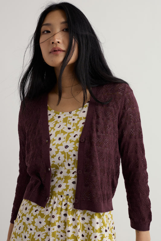 Cardigan in Cotone Sweet Day