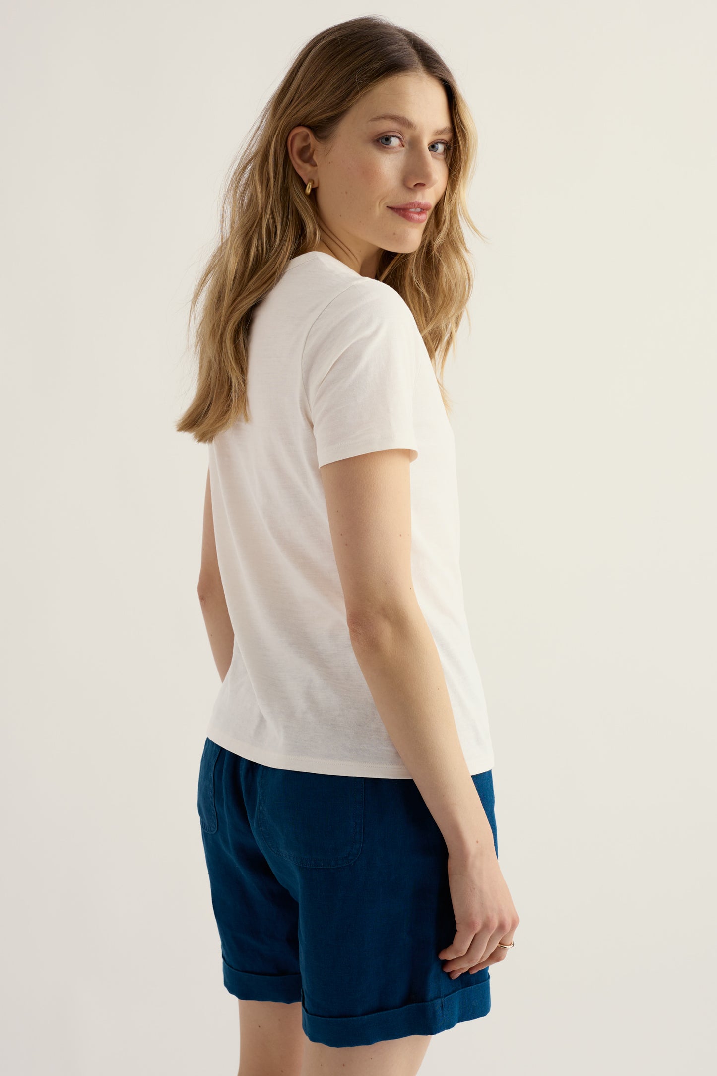 T-shirt en coton biologique à motif imprimé