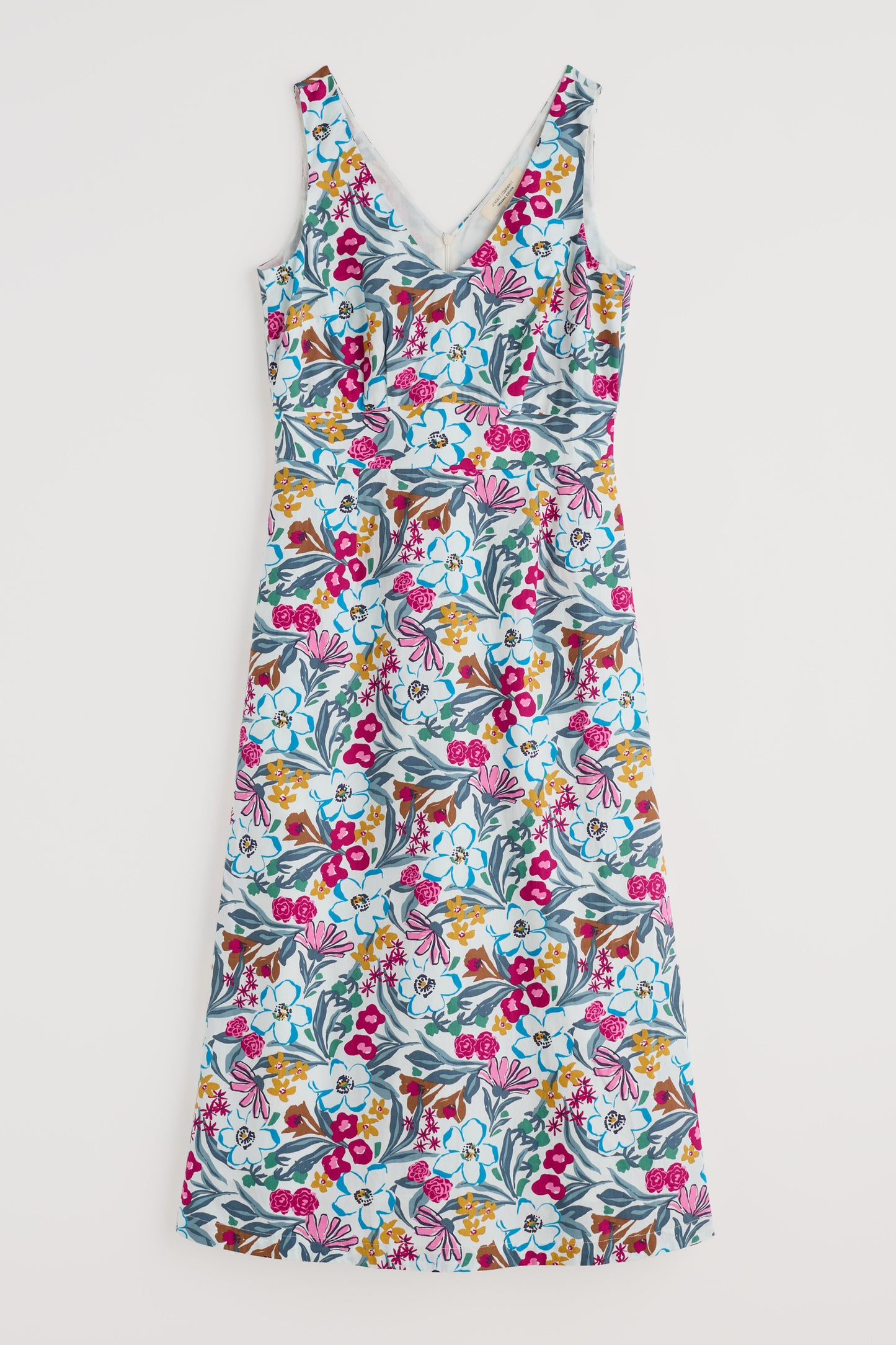 Robe sans manches à col en V Sky Beyond