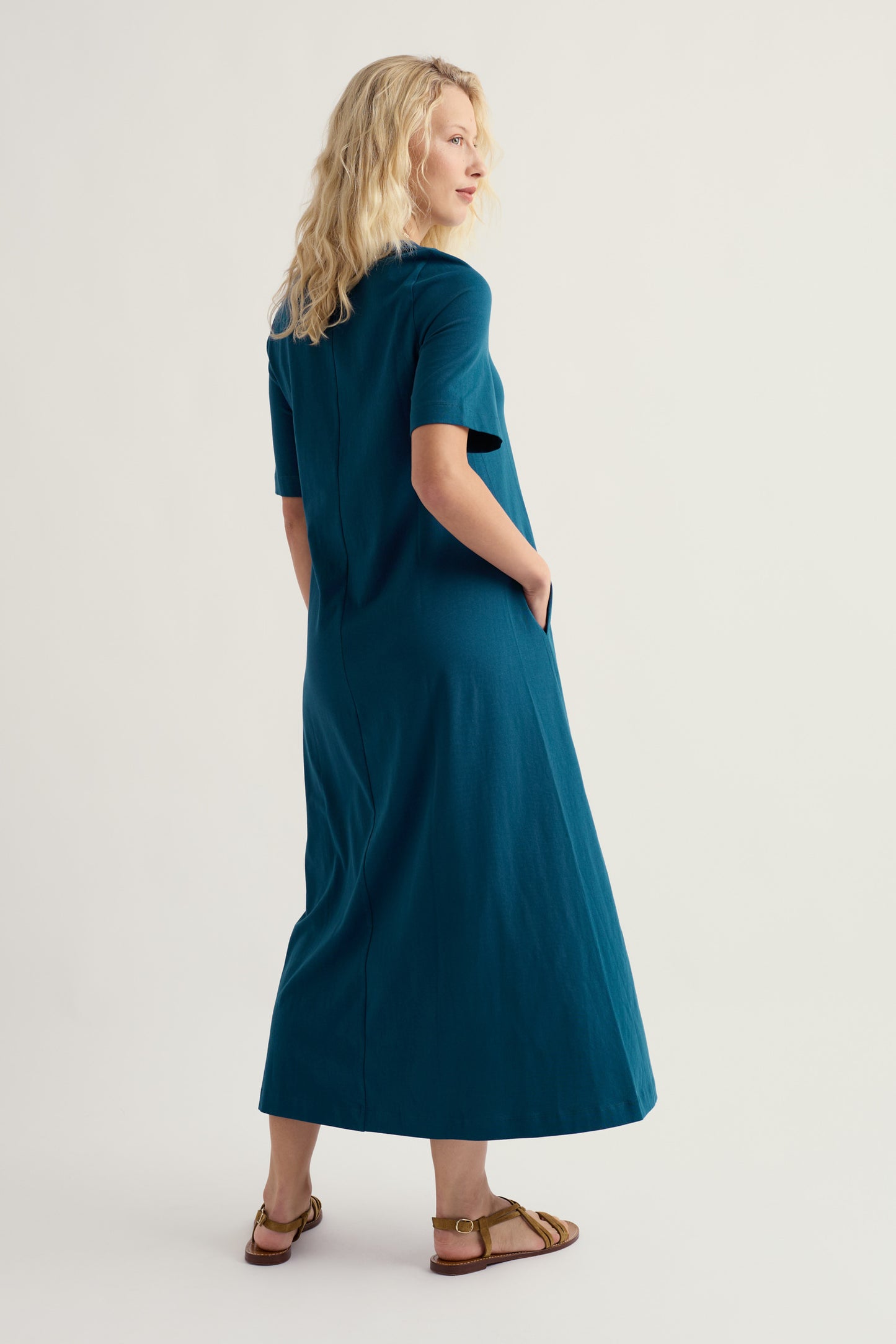 Robe T-shirt Ivey en jersey de coton bio certifié GOTS