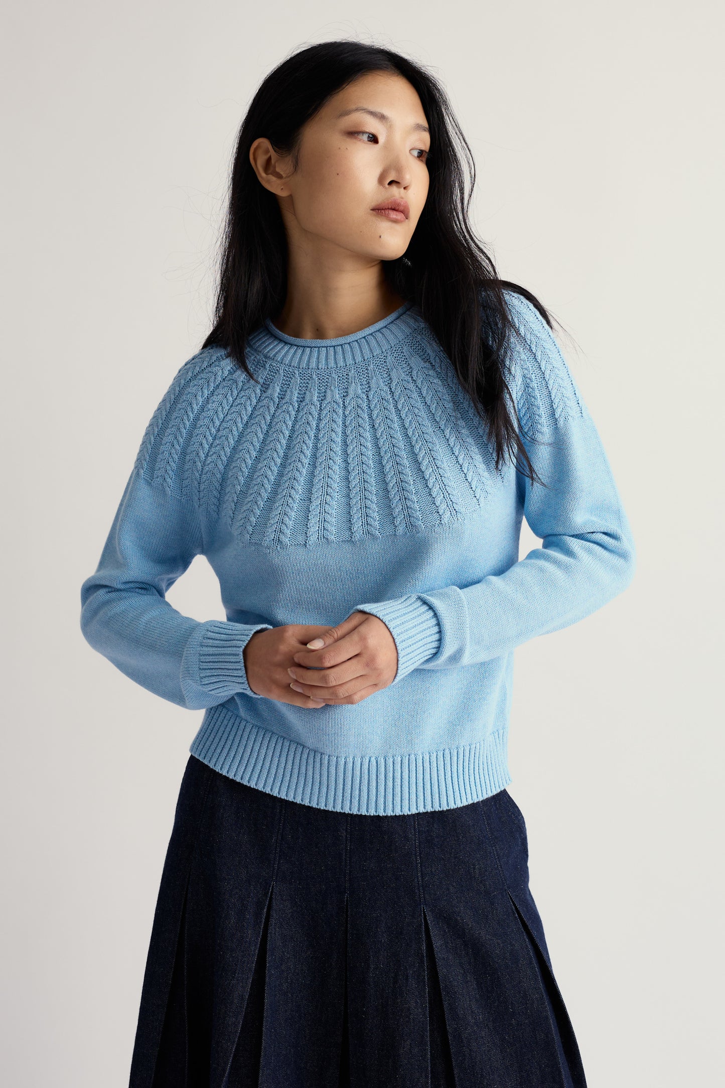 Maglione Stone Chat in Cotone Organico
