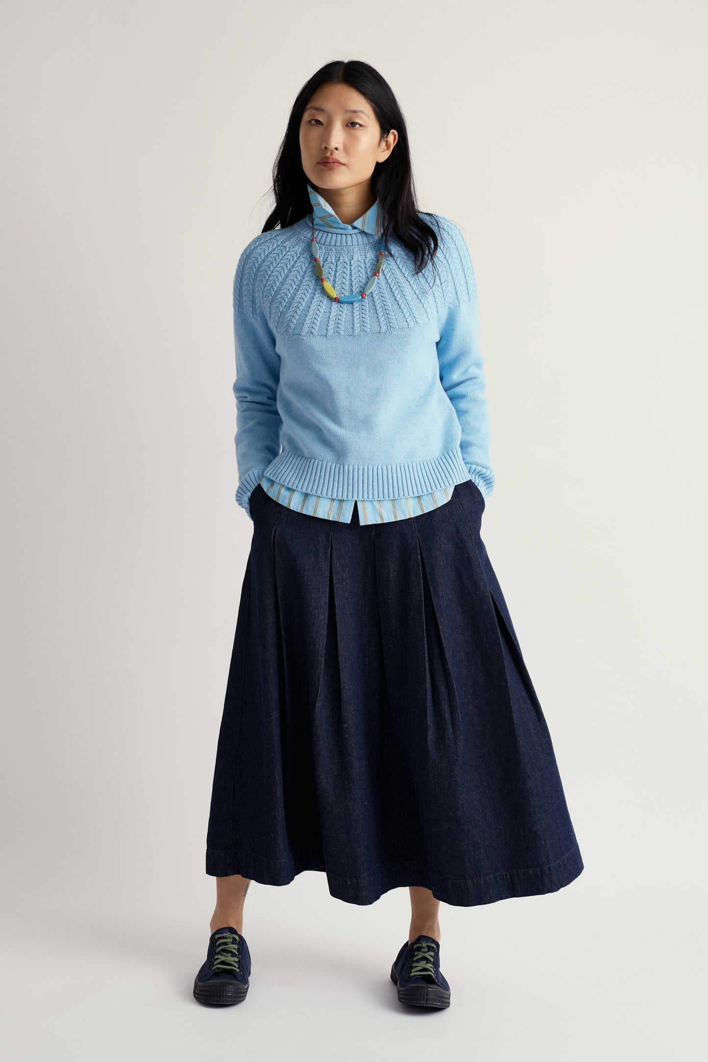 Maglione Stone Chat in Cotone Organico