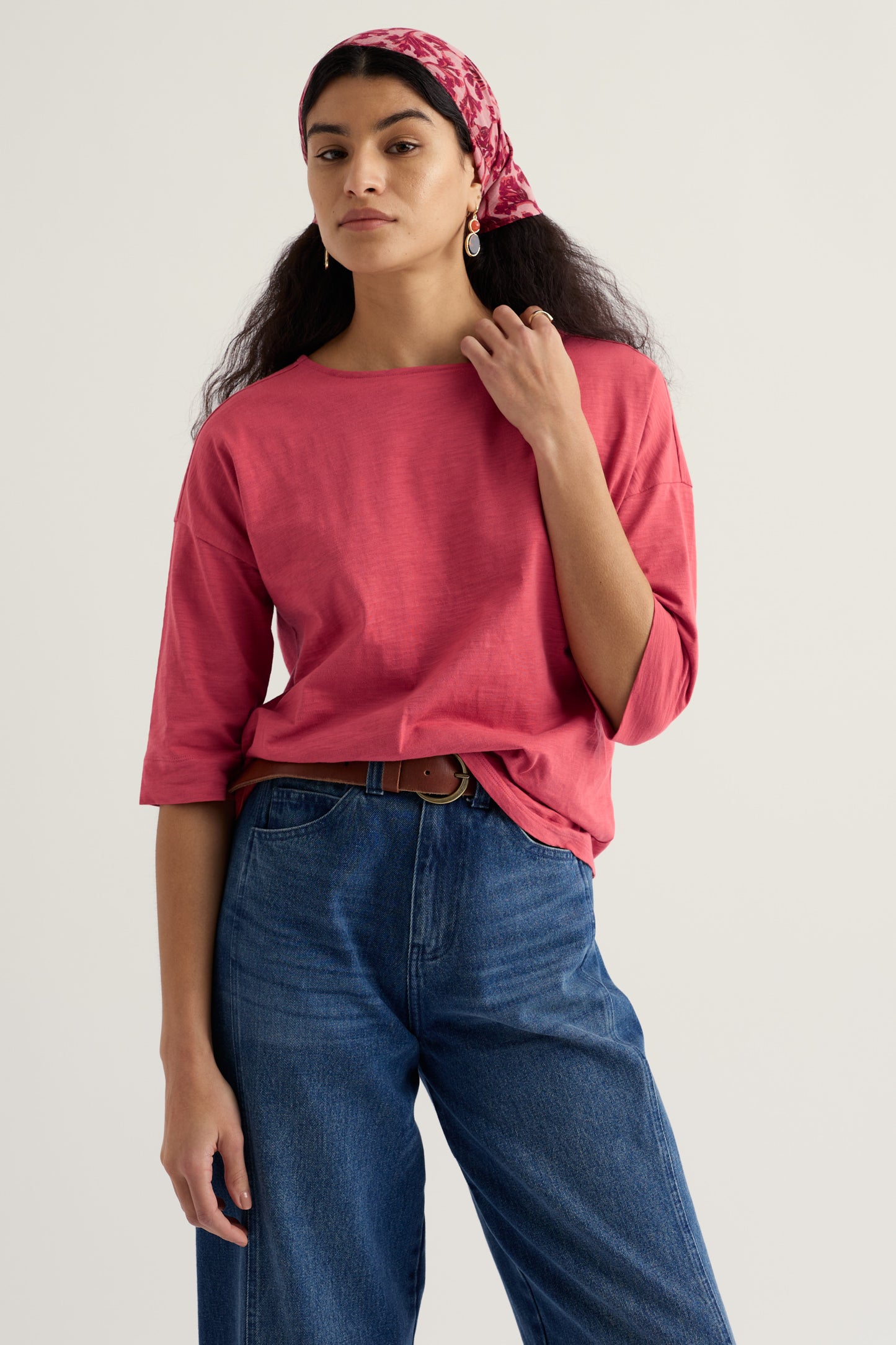 Haut Tremayne Quay Jersey en coton biologique GOTS