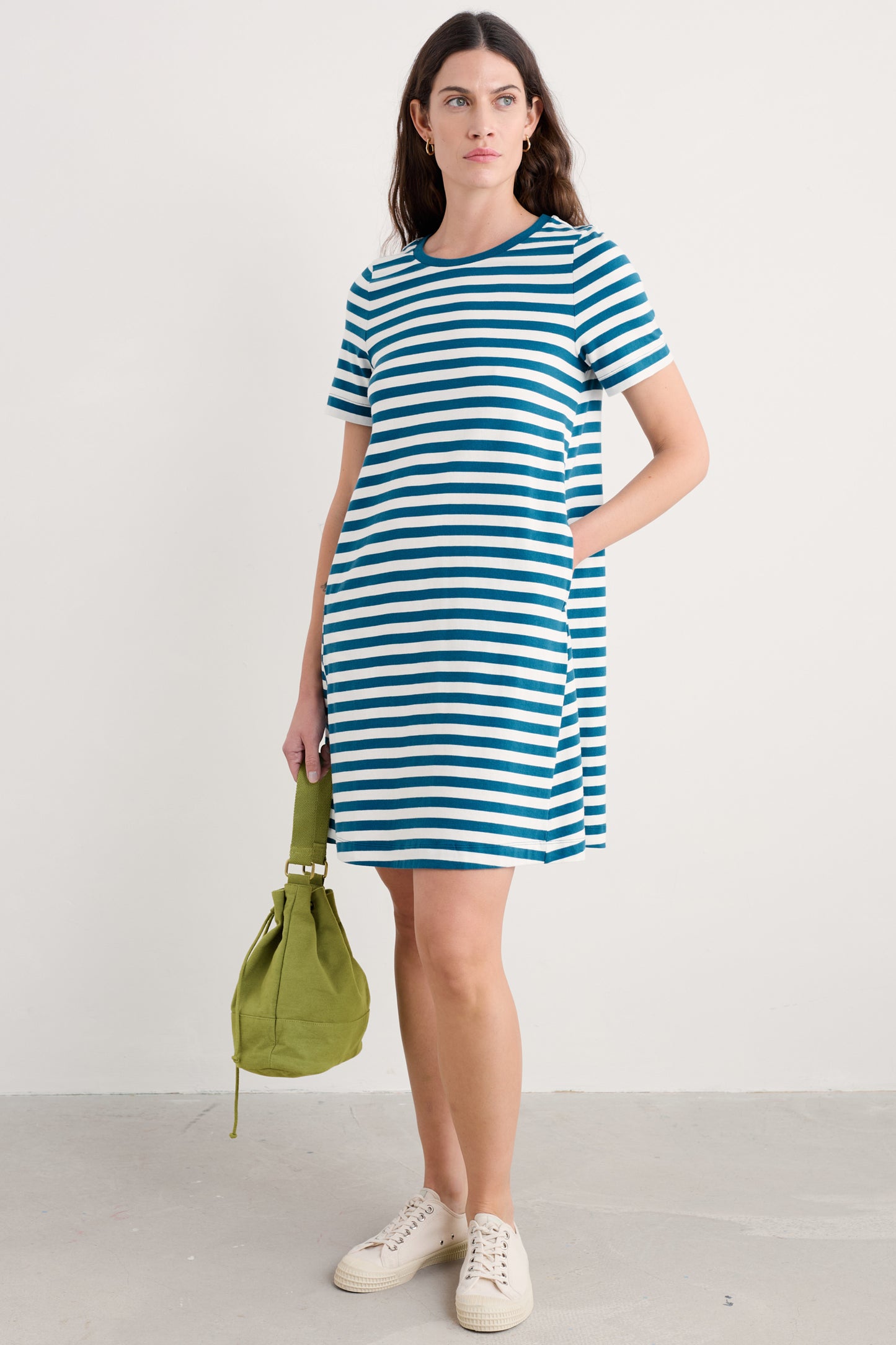 Robe T-shirt Madron en jersey de coton biologique certifié GOTS
