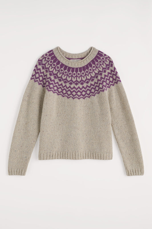 Maglione Port Kinnis Fair Isle con Merino