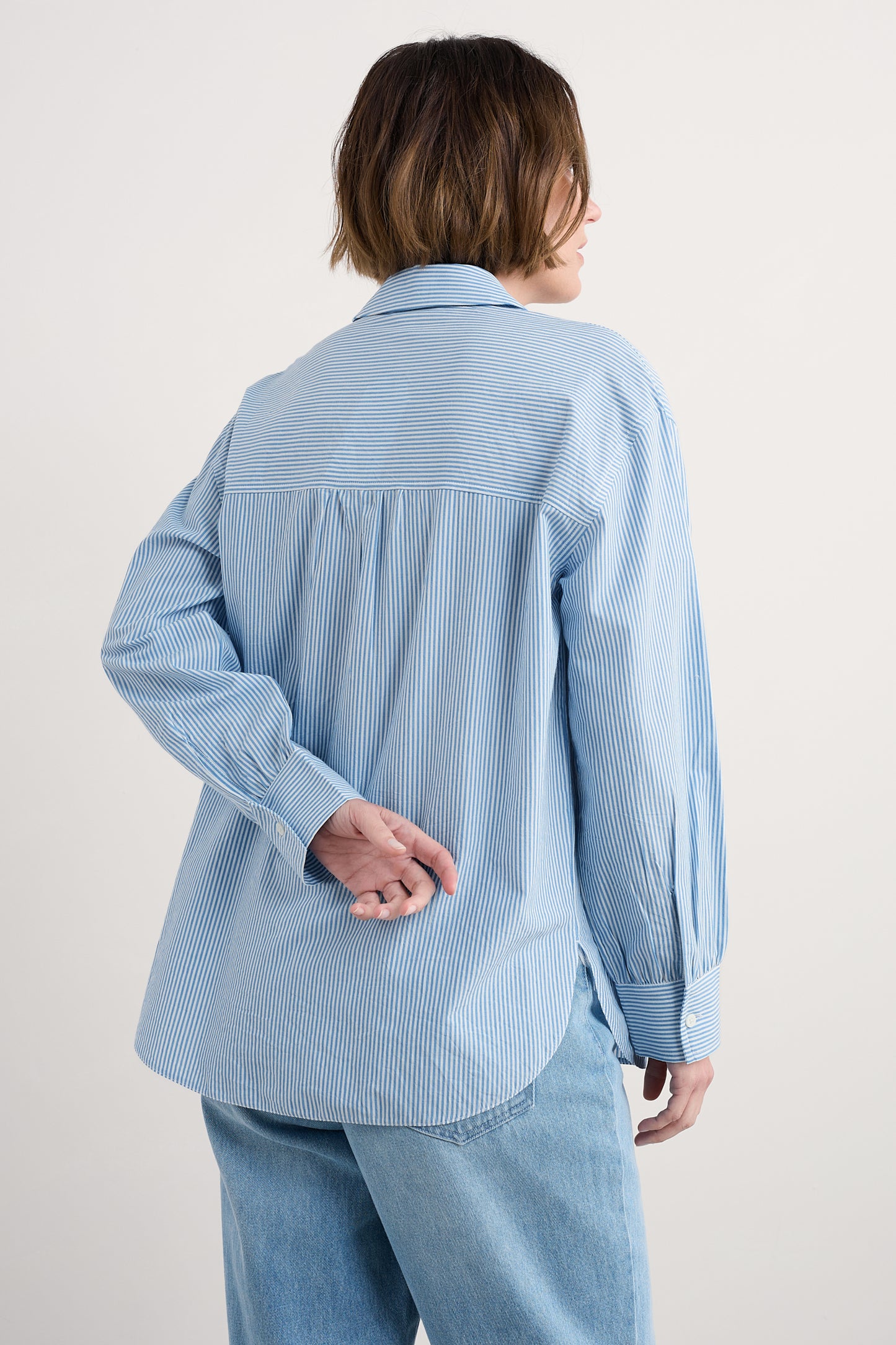 Chemise popeline oversize Sea Path