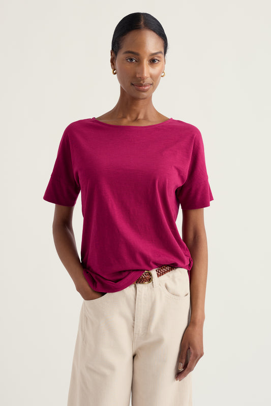 T-shirt Bryher View in cotone biologico certificato GOTS