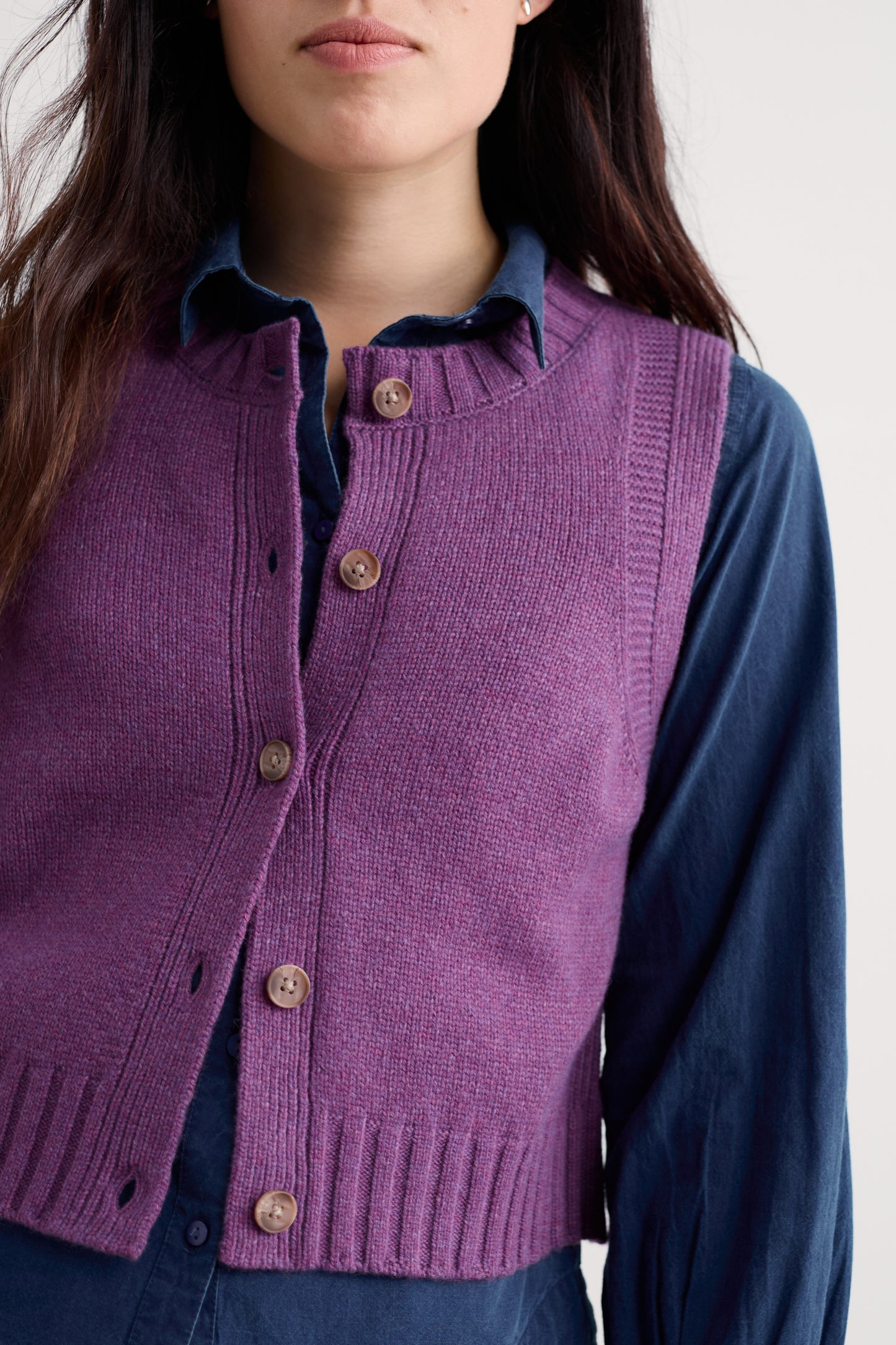 Gilet boutonné Derwenn