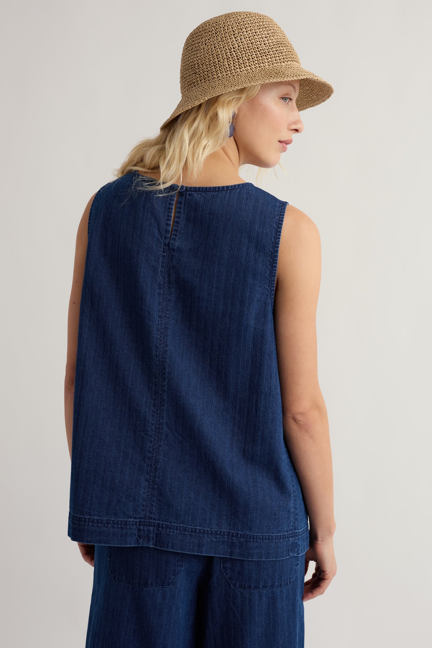 Gilet Camomille en coton biologique certifié GOTS