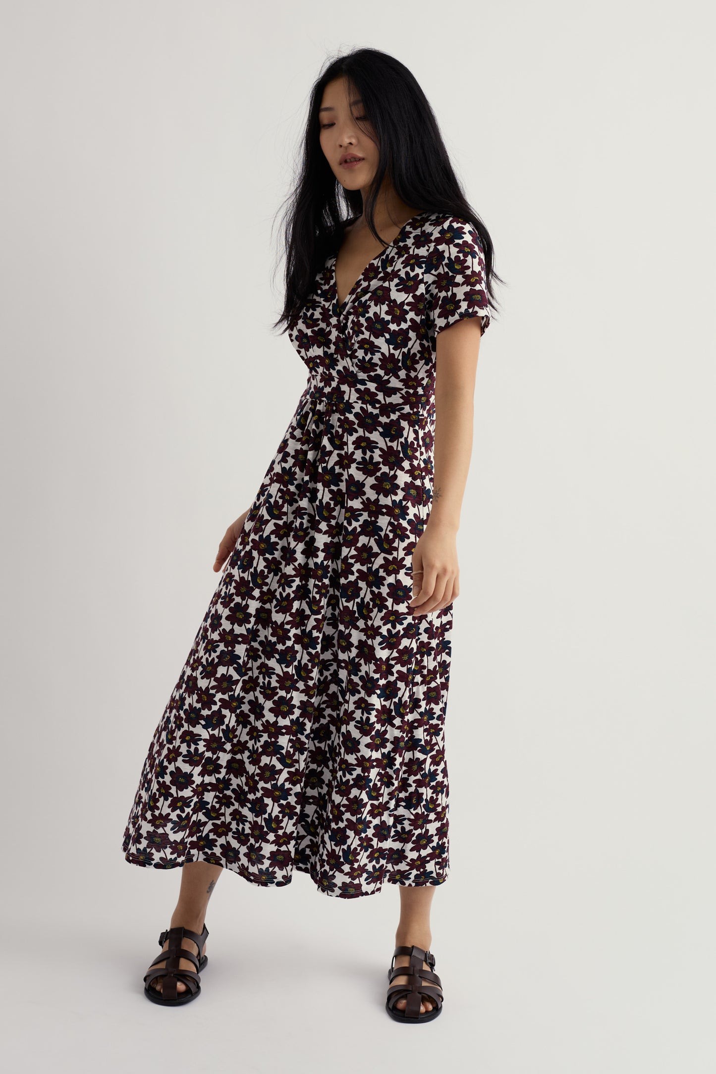 Robe Chapelle en jersey de coton biologique certifié GOTS