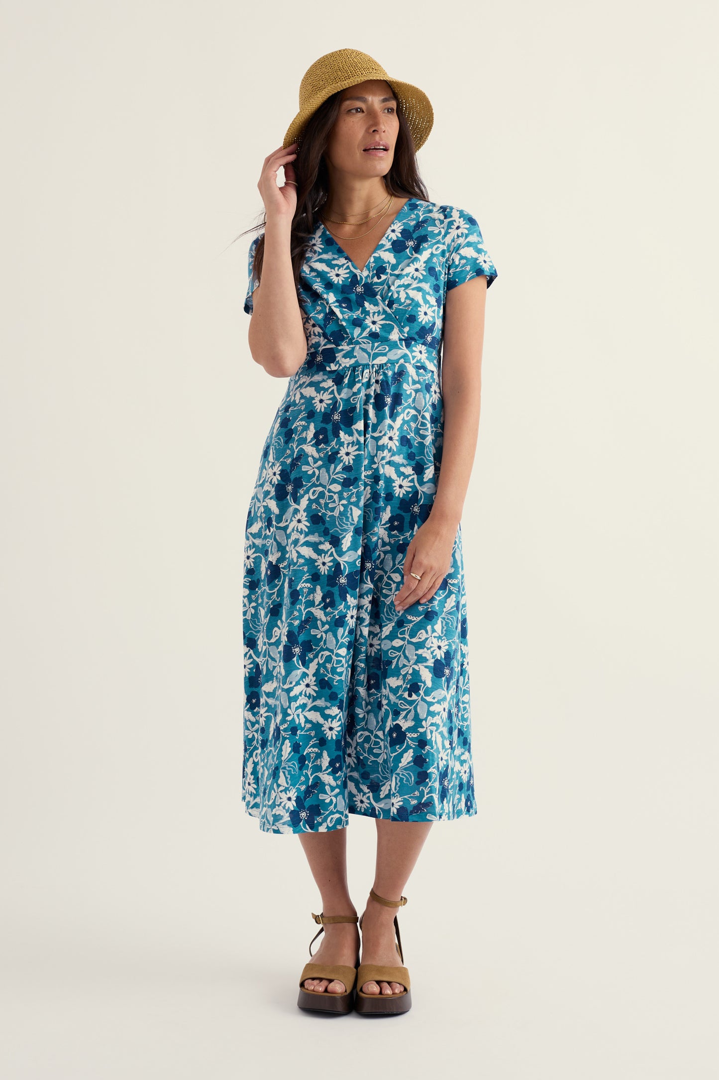 Robe Chapelle en jersey de coton biologique certifié GOTS