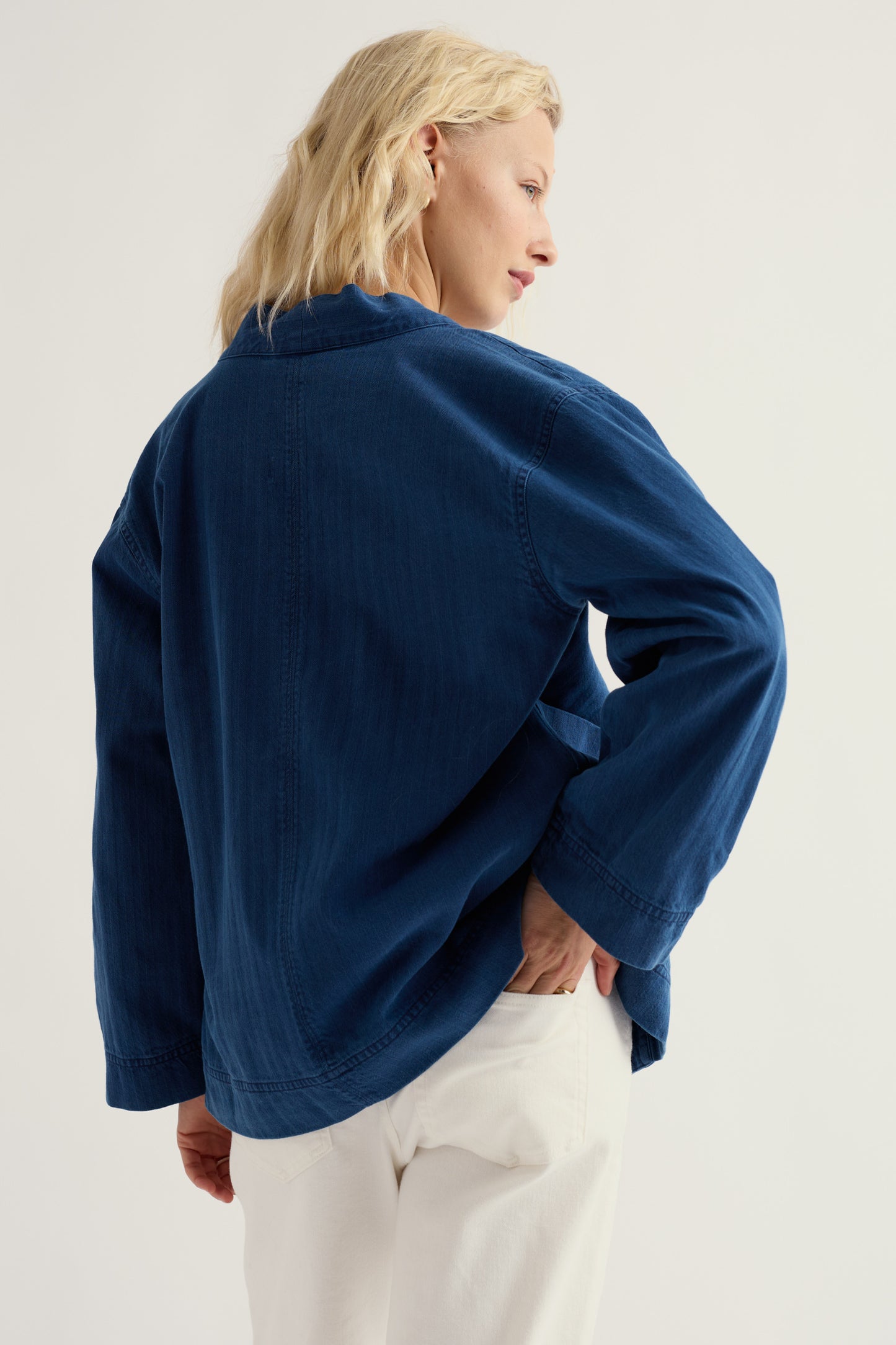 Giacca in Denim Penwerris in Cotone Organico GOTS