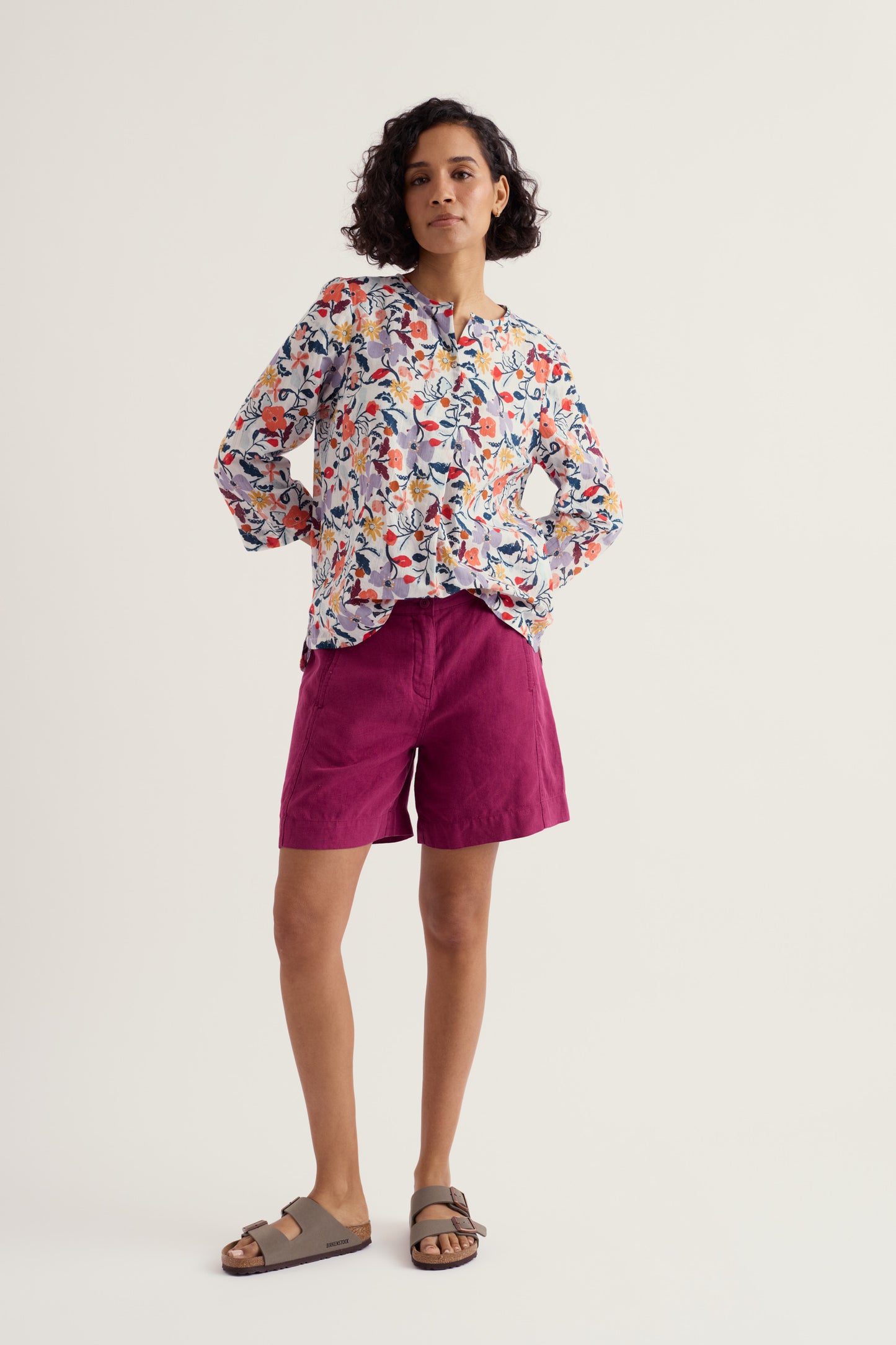 Shorts in Lino Vita Alta Lowarth