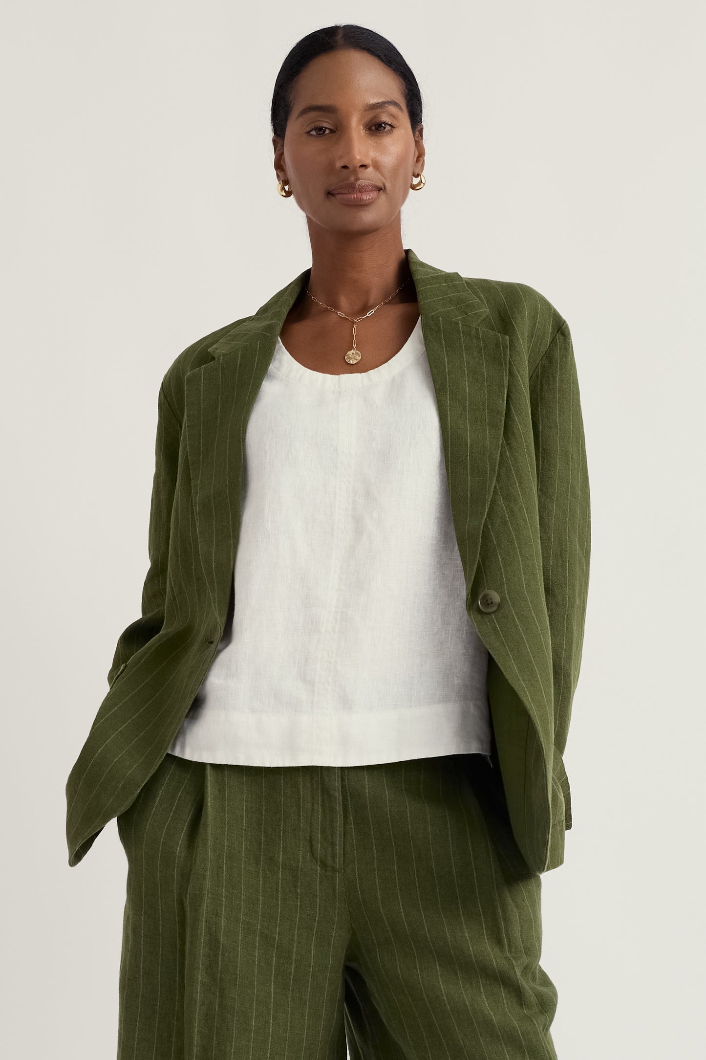 Veste en lin Ambrys