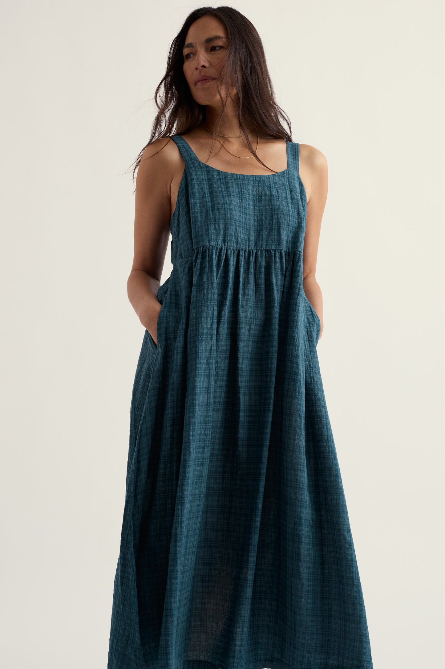 Robe midi Laity coupe Empire