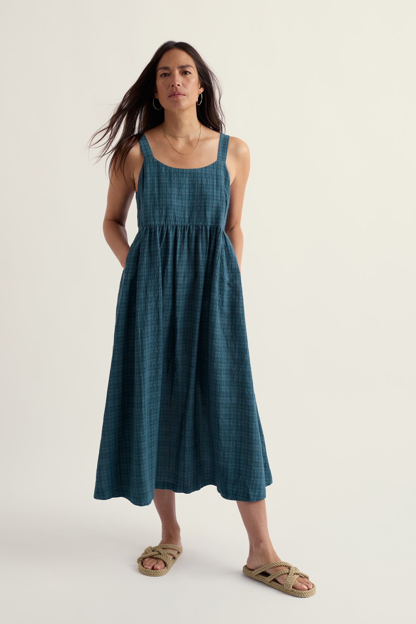 Robe midi Laity coupe Empire