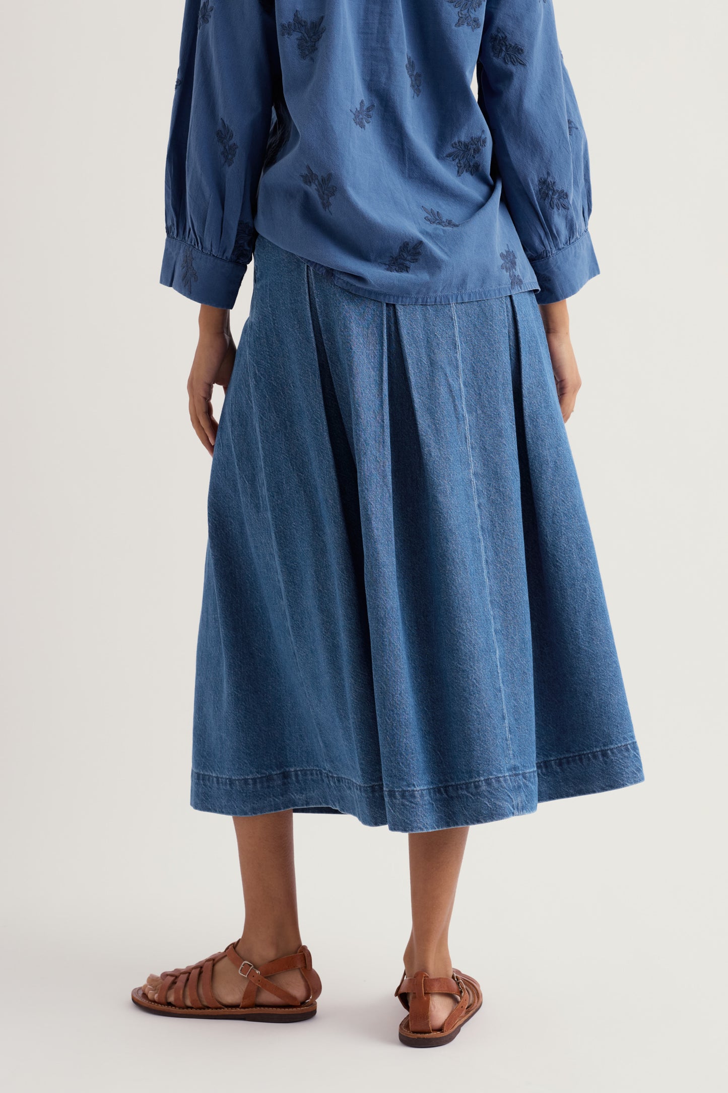 Gonna midi a linea A Rosewall