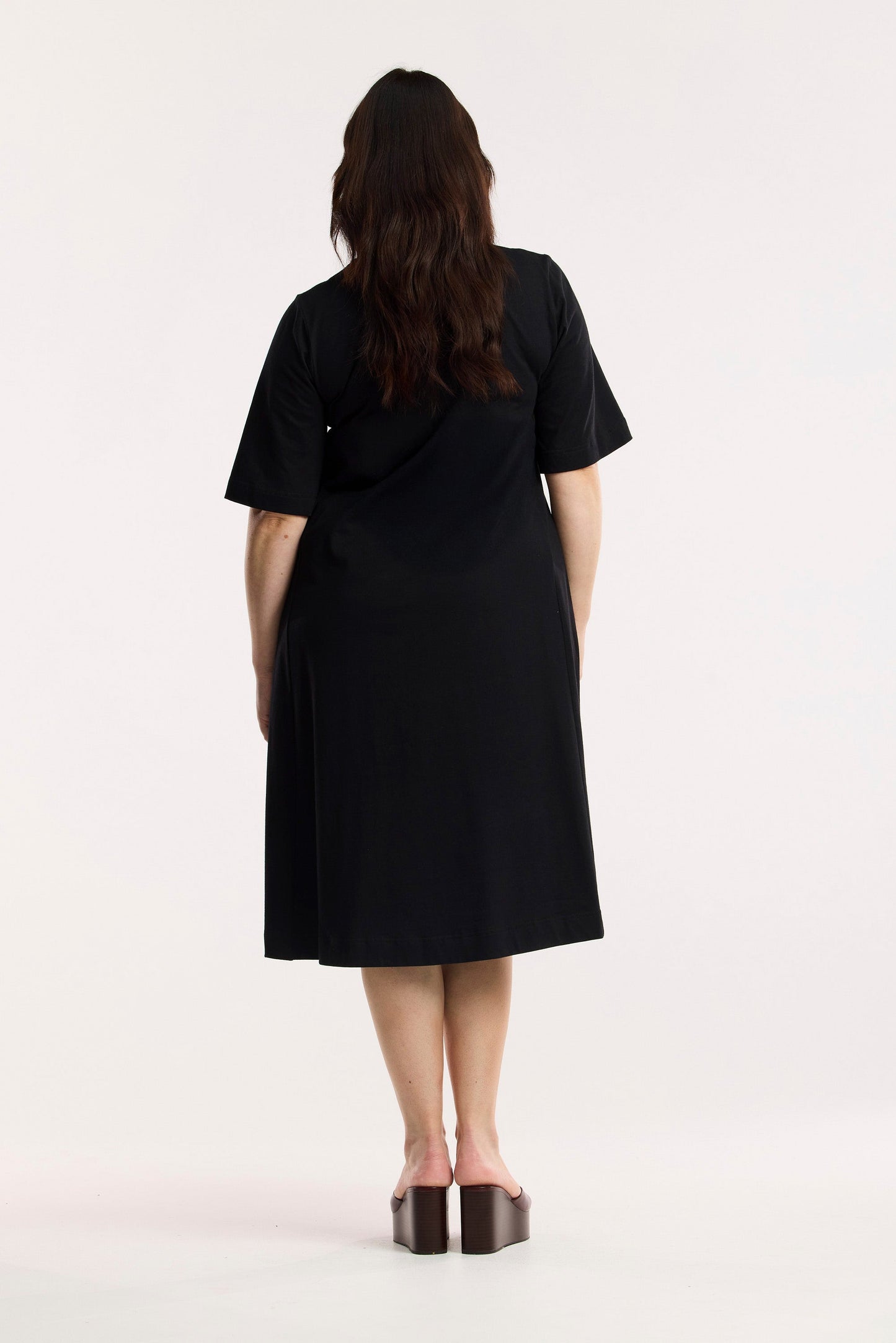 Vestito midi organico Traveller