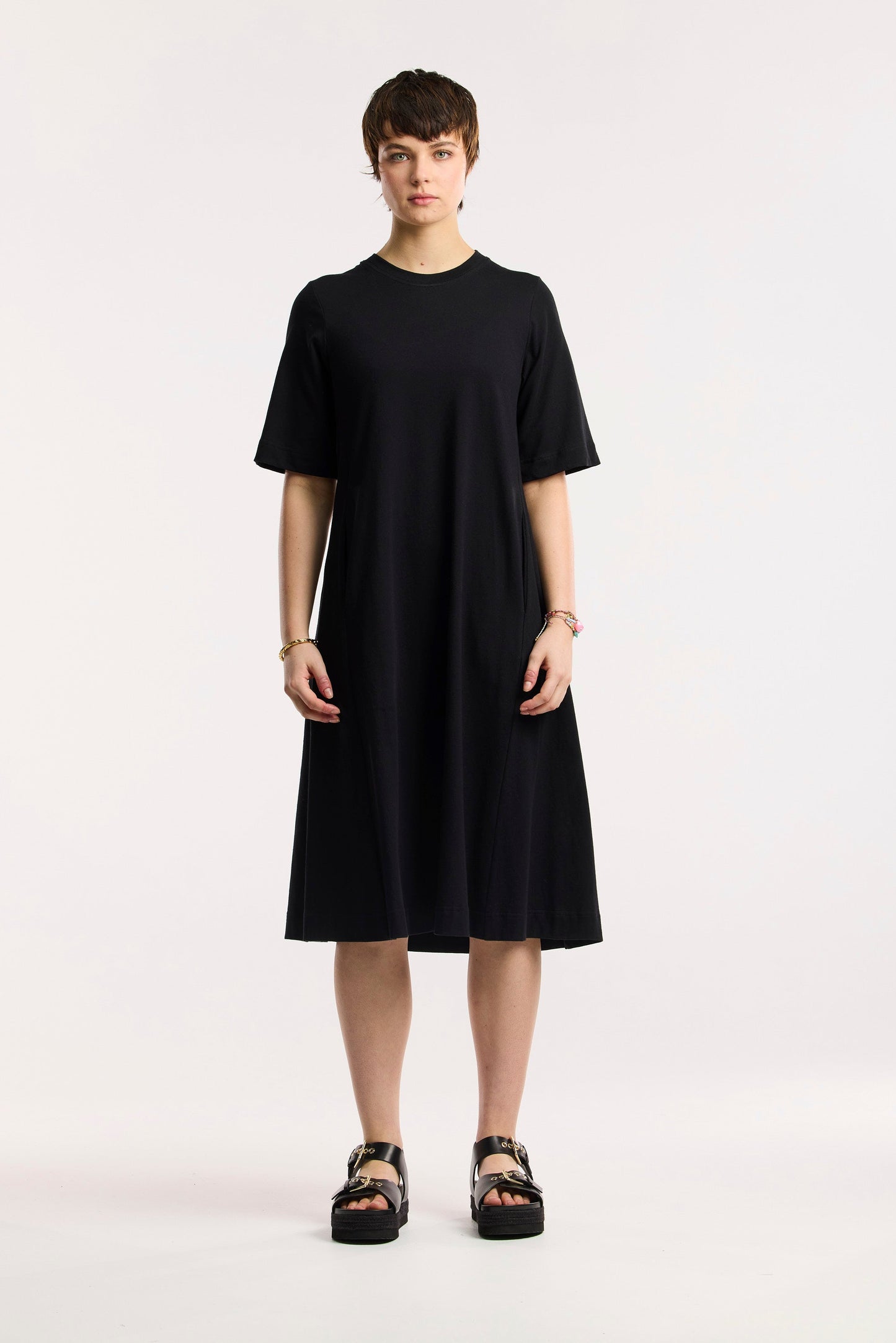 Vestito midi organico Traveller