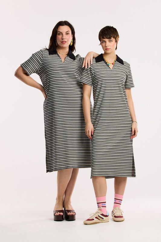 Robe polo Traveller côtelée