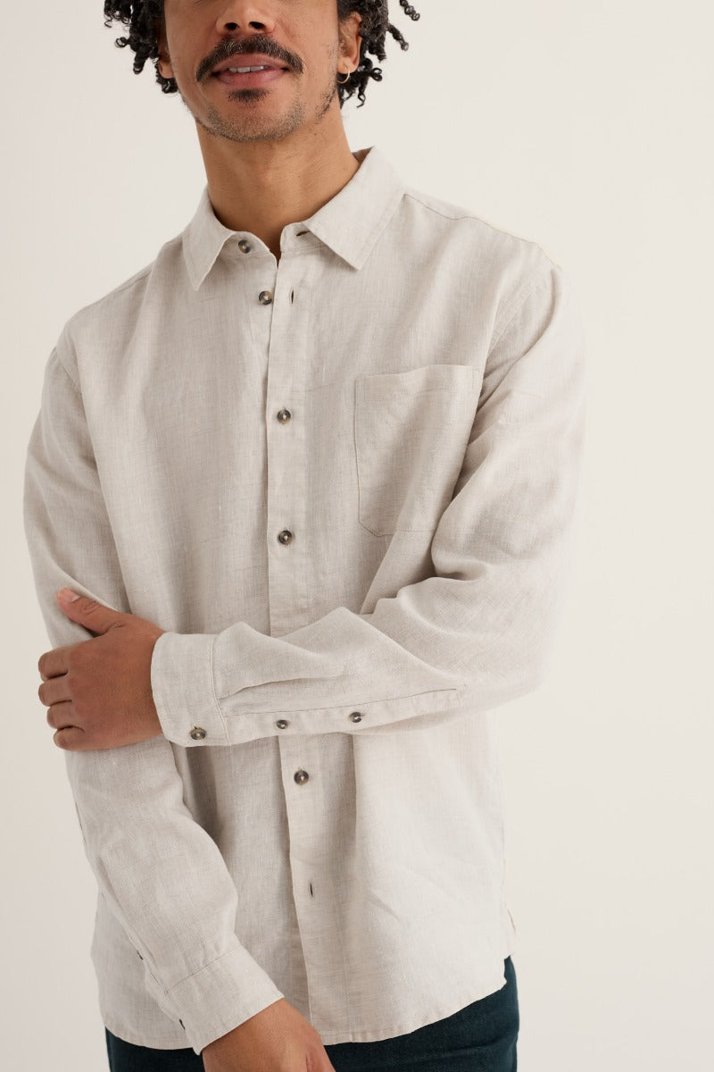 Camicia Uomo in Lino Curator