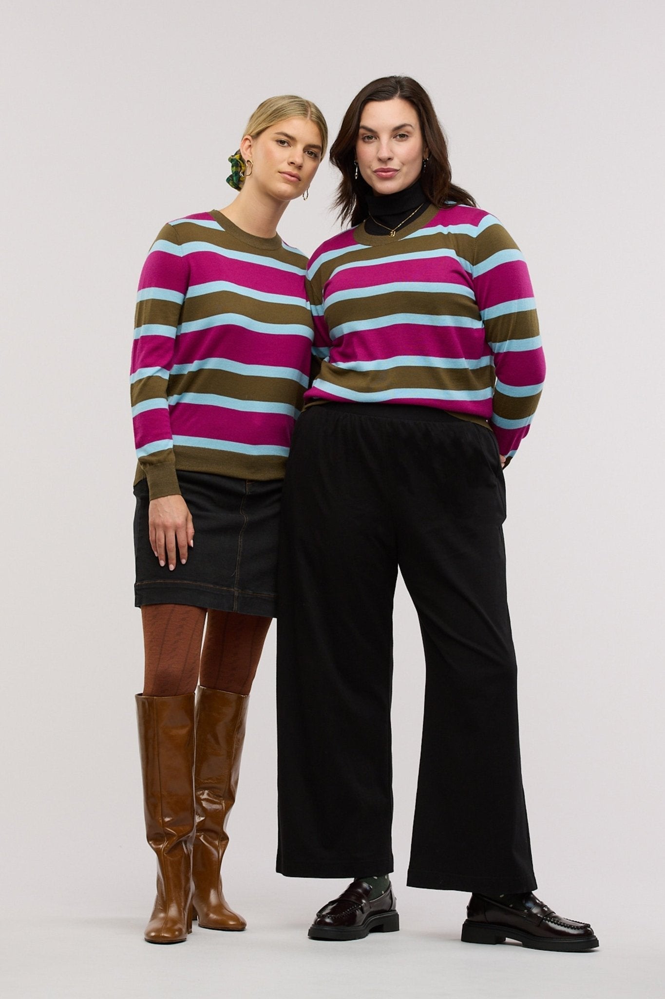 Pull mérinos de voyage