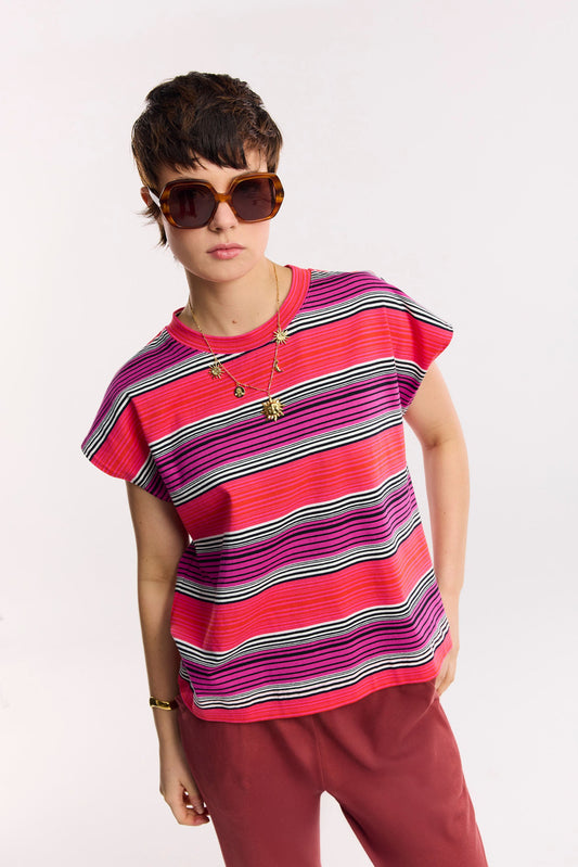 T-shirt Rayé Voyageur