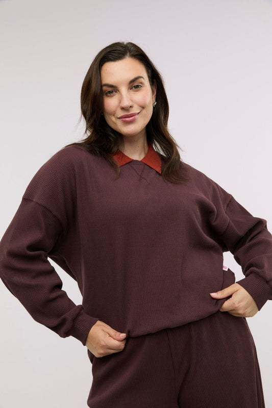 Pull côtelé Traveller Luxe